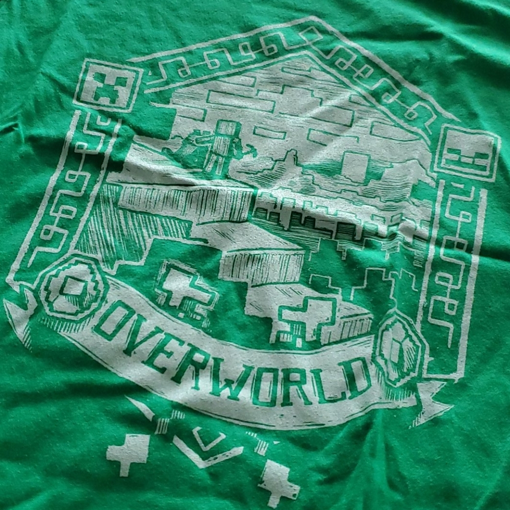 Minecraft Tee Women's Medium
